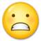 Grimacing Face emoji on LG